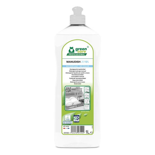 Green Care Professional Manudish Zero% 1 ltr professioneel handafwasmiddel